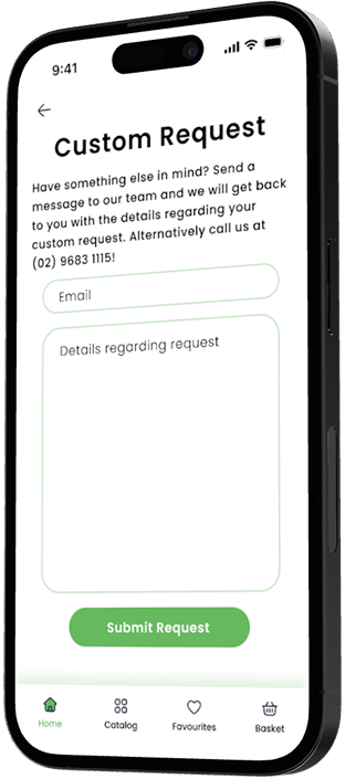 Petal Pop custom request mockup
